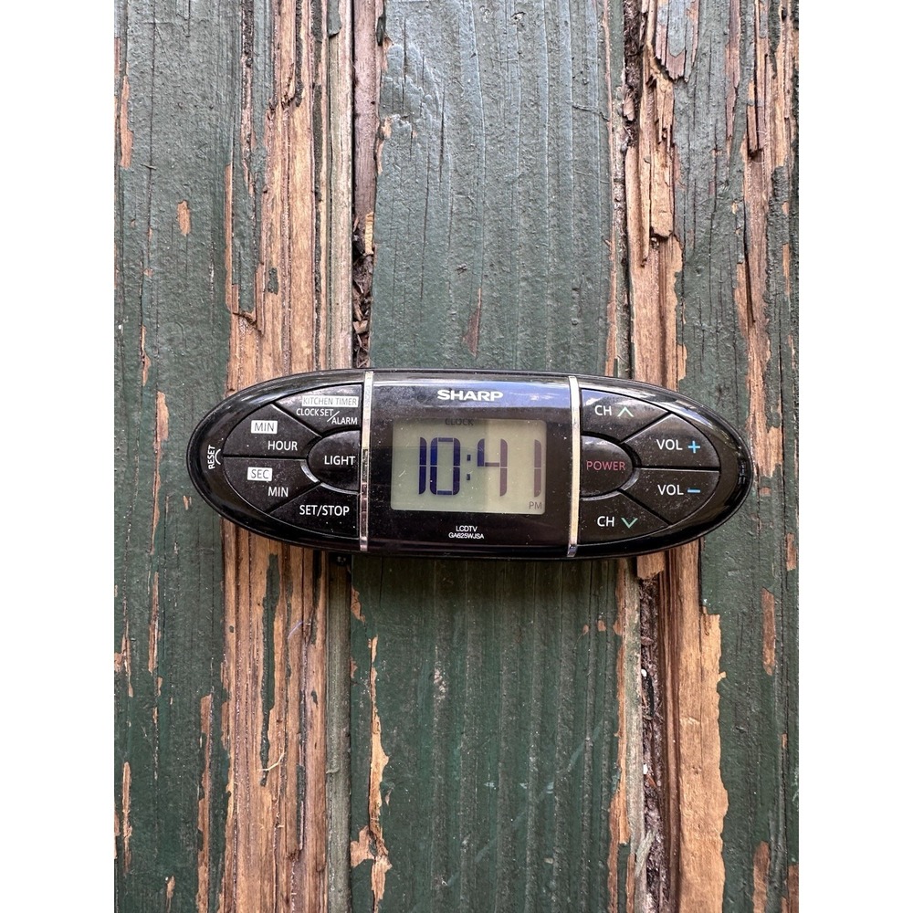 GENUINE SHARP GA625WJSA LCD TV REMOTE LC19D45U KITCHEN/TIMER Television
